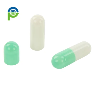 Taille 00/Dur/Naturel/Végétal/HPMC/Pullulan/Halal/Végétal/Capsules vides